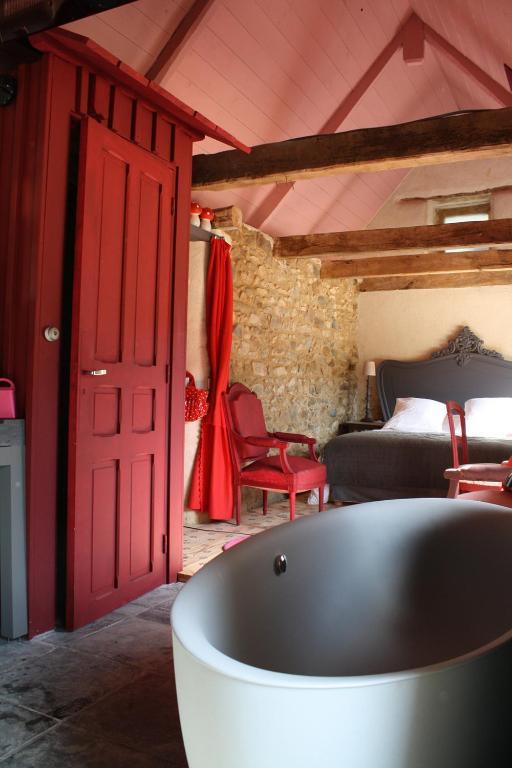 La Maison Des Lamour Hotel Plélo Habitación foto